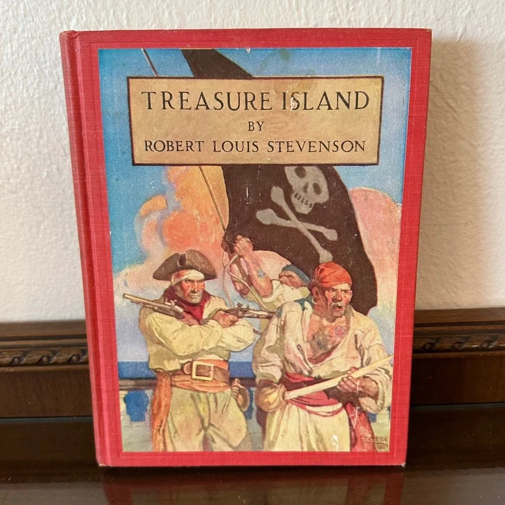 Treasure Island Robert Louis Stevenson NC Wyeth Illustrated 1956 Scribners Book